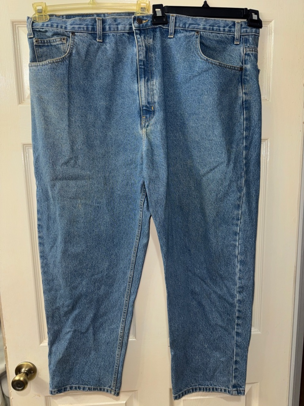 Arizona Jean Co Men’s Relaxed Fit Jeans 48X29 Blue Big & Tall ExcellentCondition